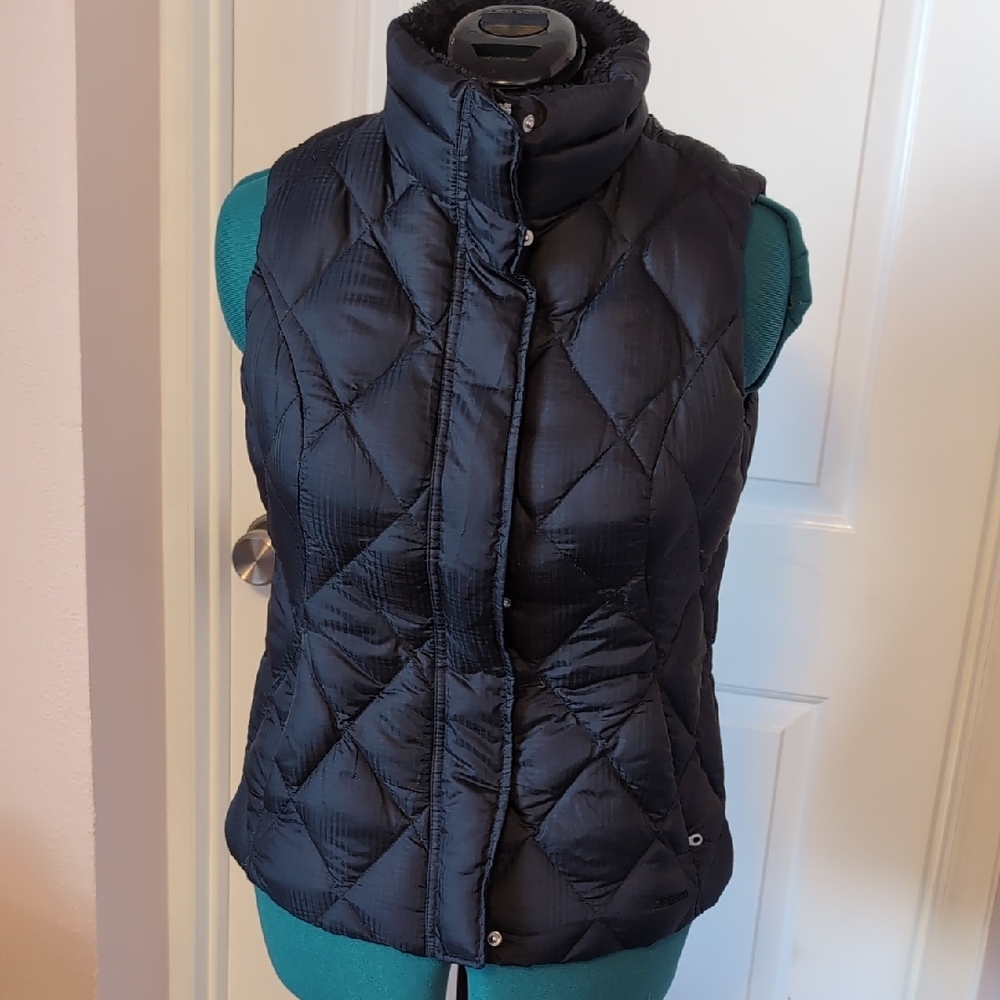 Eddie Bauer Down Diamond Quilted Vest